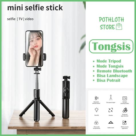 Tongsis Tripod Selfie Stick Multipod Buat Konten Kualitas Tinggi